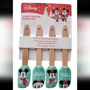 4 Pack Disney Mickey Mouse Holiday Spatulas